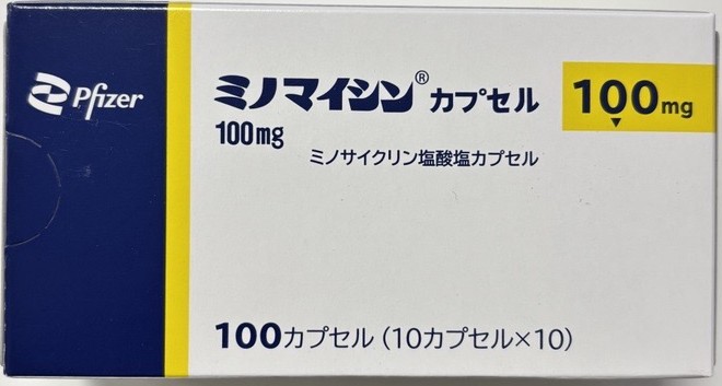 MINOMYCIN、盐酸米诺环素(ミノマイシン)