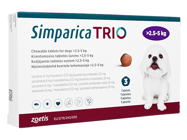 Simparica Trio(シンパリカ・トリオ)