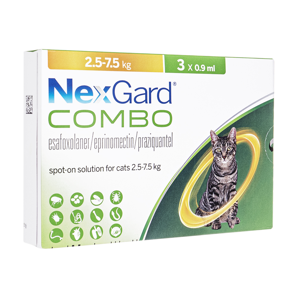 NexGard Combo Spot-on Solution for Cats(ネクスガードキャットコンボ)
