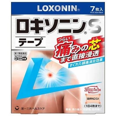 LOXONIN S Tape、镇痛膏药(ロキソニンSテープ)