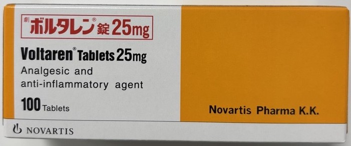 VOLTAREN、双氯芬酸钠(ボルタレン)